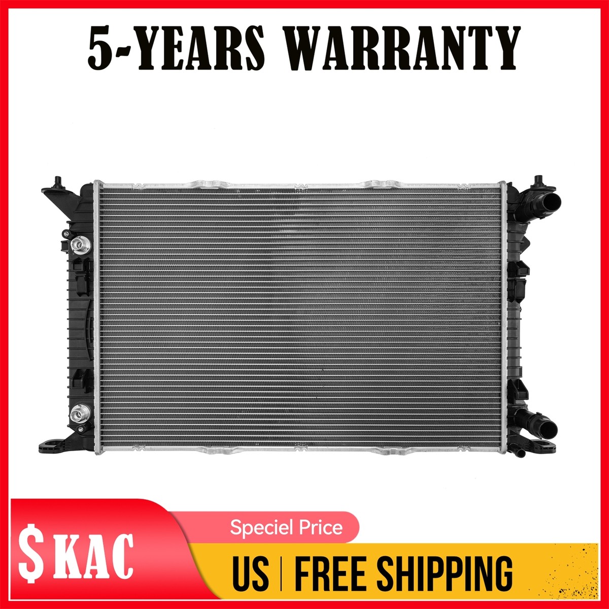 CU13188 RADIATOR for Audi A4 2009-2016 Audi Q5 2011-2017 2.0TL | eBay