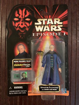 NEW Hasbro Senator Palpatine With Senate Cam Droid Action Figure