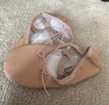 STELLE Ballet Dance Shoes Slippers Toddler Size 12 ML Nude Tan Pink