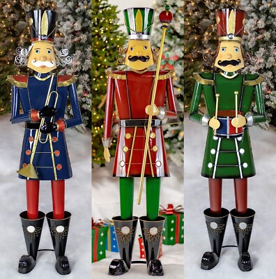 Landtom Premium Metal Nutcracker | Black Double Lever Handheld Nut Cracker With Shell Catcher