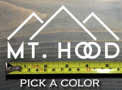 Mt. Hood Sticker Decal 5.5'' Mountain Ski Oregon Meadows Timberline Lodge