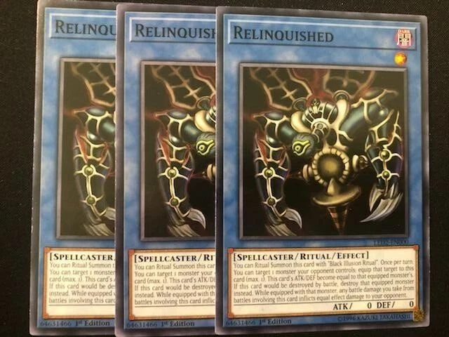 YUGIOH RELINQUISHED DECK- THOUSAND-EYES- FUSION- MILLENNIUM-EYES- IDOL- RITUAL - Image 2 of 4