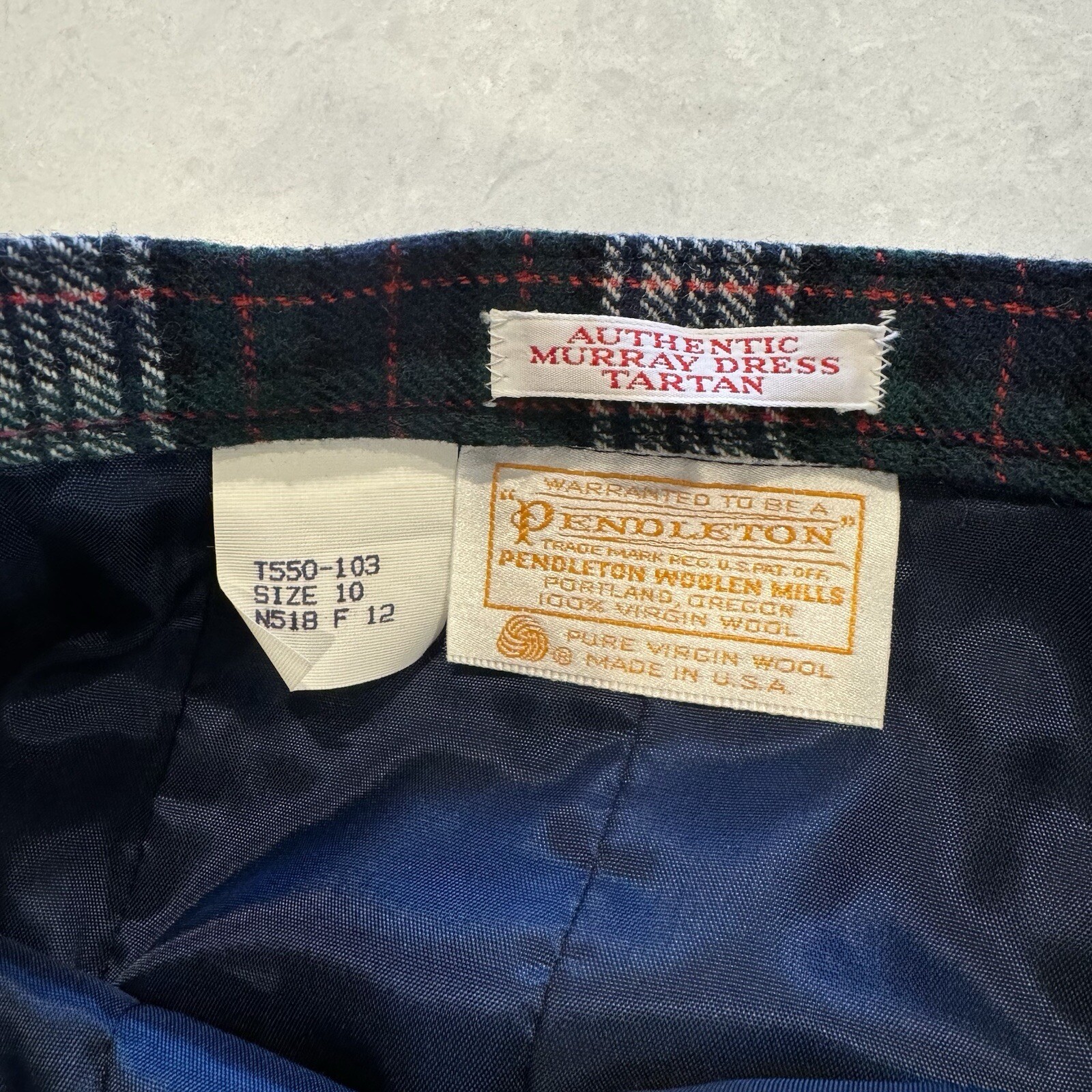 Pendleton Virgin Wool Authentic Murray Dress Tart… - image 6