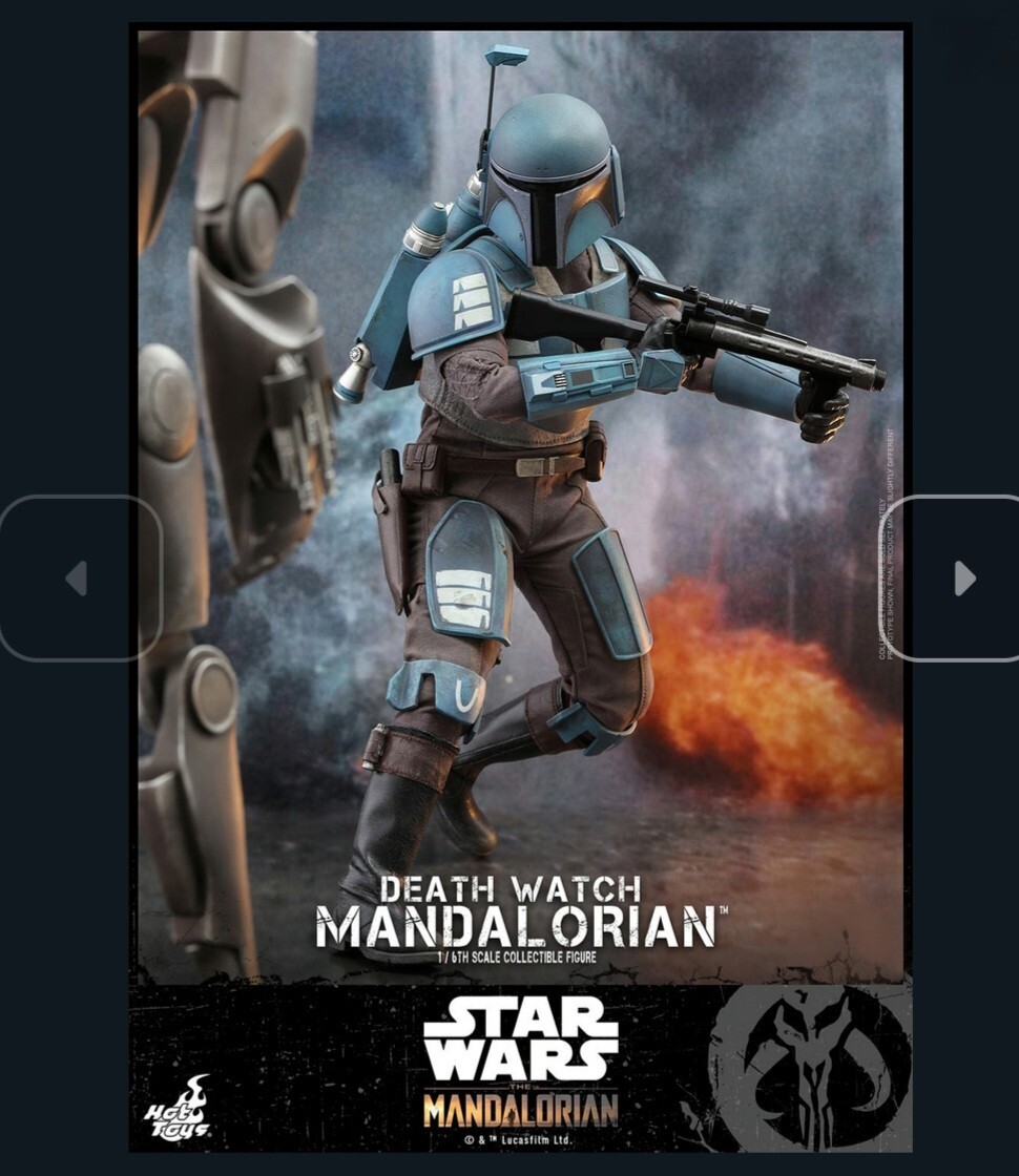 Hottoys ホットトイズ TMS026 デスウォッチ・マンダロリアン Amazon.co.jp: ホットトイズ テレビ・マスターピース マンダ
