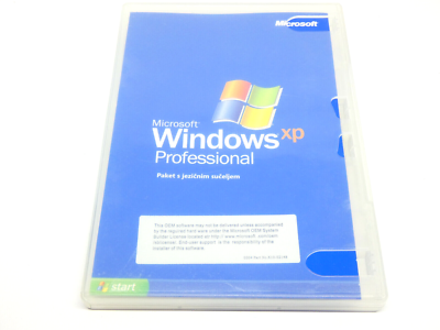 MICROSOFT WINDOWS XP PRO SP2 ENGLISH + Serial and Croatian