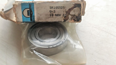 SR10SS BARDEN SUPER PRECISION BALL BEARING, SR10SS25, G-2, Stainless steel