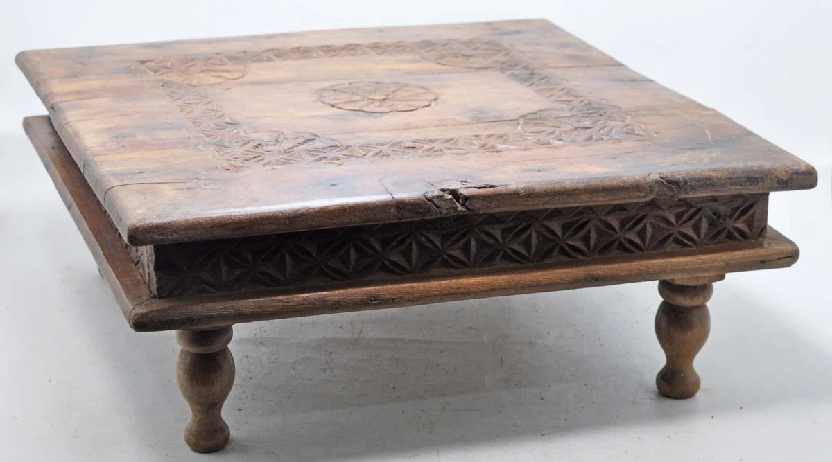 Wooden on sale floor stool