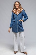 Gimo's Poppy Long Garment Dyed Coat