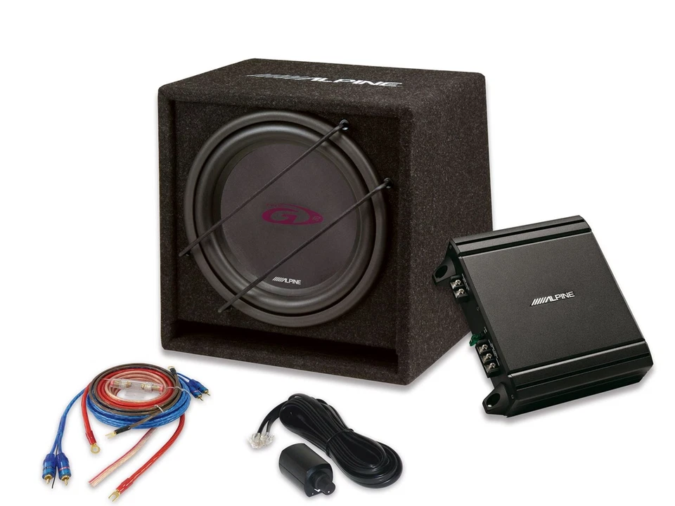 Alpine SBG-30KIT pacchetto subwoofer aggiornamento bassi subwoofer + amplific... - Immagine 4 di 4
