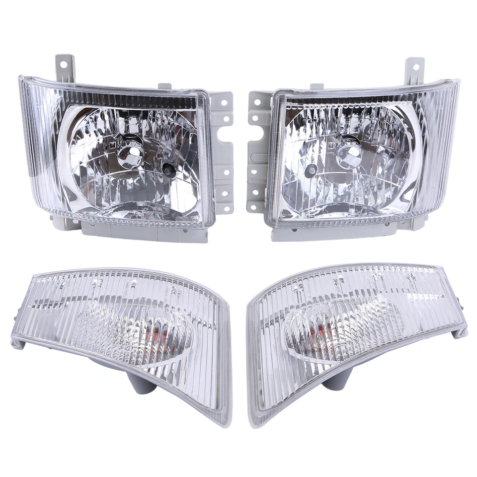 For 2008-2020 ISUZU NPR NPR-HD NQR NRR Headlights LEFT and RIGHT Corner Lamps Foto 4 de 4