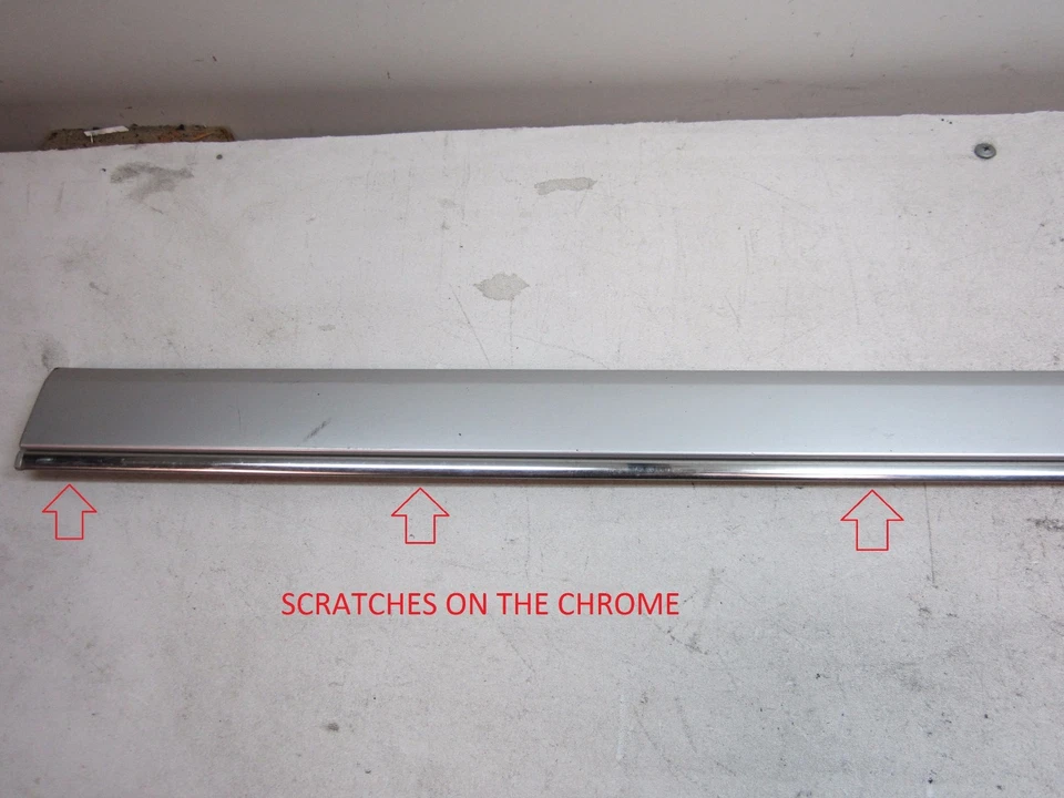 nn70143 Volvo S80 2000 2001 2002 2003 2004 2005 2006 Front LH Door Molding Trim - Изображение 2 из 4