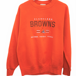 cleveland browns crewneck sweatshirt