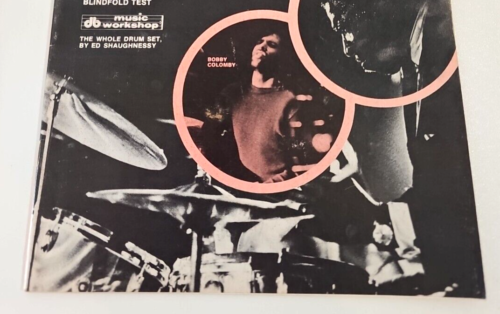 Down Beat Magazine March 16, 1972 Max Roach, Bobby Colomby, Elvin Jones, drums - Picture 3 of 8