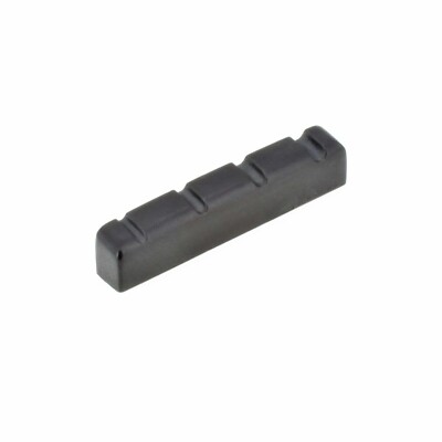 GRAPH TECH Black TUSQ XL PT-1242-00 - Slotted Bass Nut, 4-String (42 x 6 mm) - E