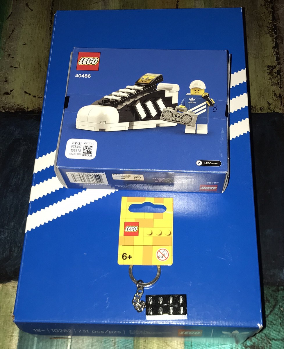 LEGO 10282 Adidas Originals Superstar + LEGO 40486 +