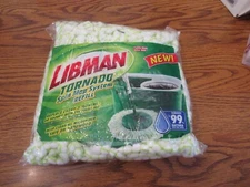1 LIBMAN TORNADO SPIN MOP SYSTEM REFILL Deep Cleaning Microfiber # 01284  READ!!