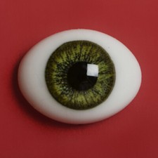 Dollmore 1/4 BJD MSD 14mm - Classic PB Flat Oval Glass Eyes CA03 