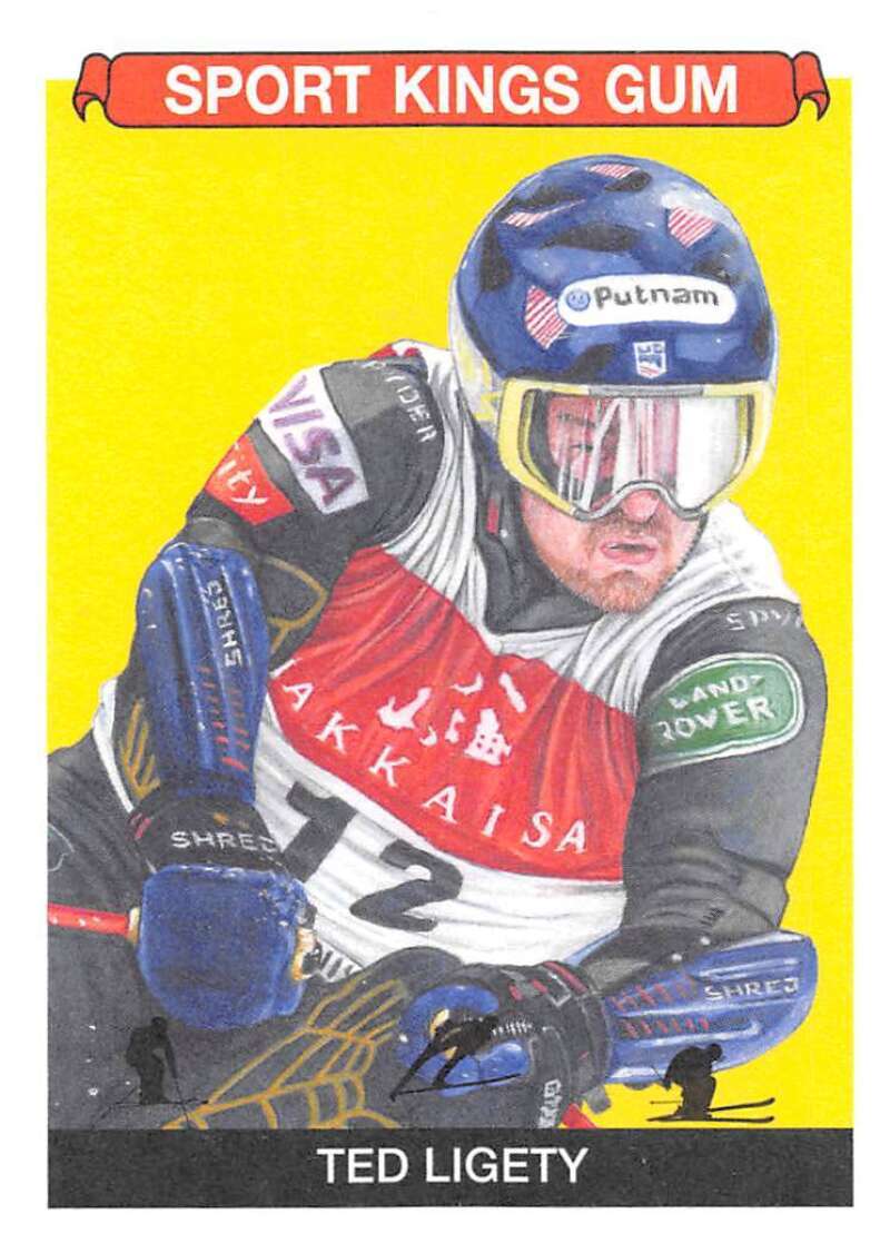 Ted Ligety 2021 Sportkings Volume 2 Retail Base #68 Skiing ID:123642