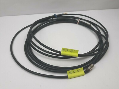 Coax Cables Set of Two Lengths - 10', and 12'. Both Male Connectors.