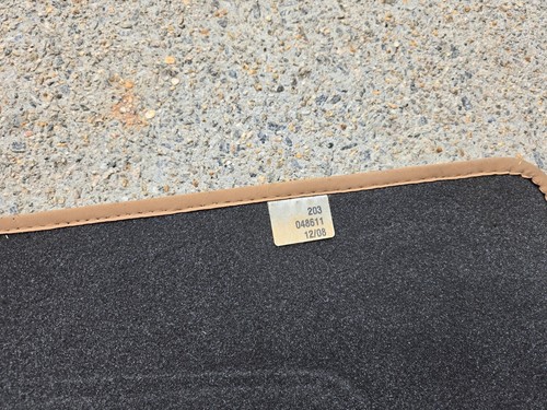 Porsche OEM 997 987 05-12 911 Carrera 2 4/s turbo GT2 Genuine Floor Mats Beige - Picture 7 of 7