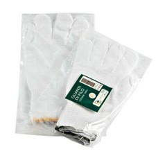 Farvisan Guanto di Filo in 100% Cotone Bianco Misura 7, 1 Paio