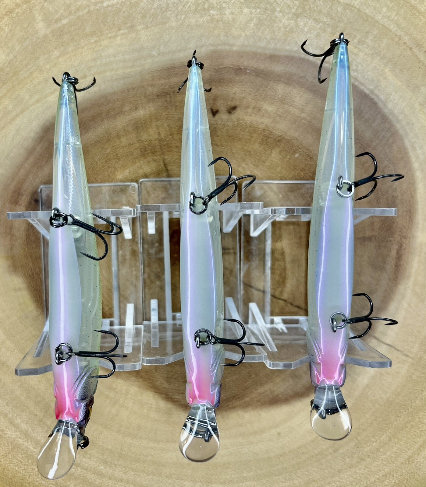 Megabass (Lot Of 3) Ito Vision Oneten Suspending Jerkbaits, Free Shipping! NWT! - Image 9