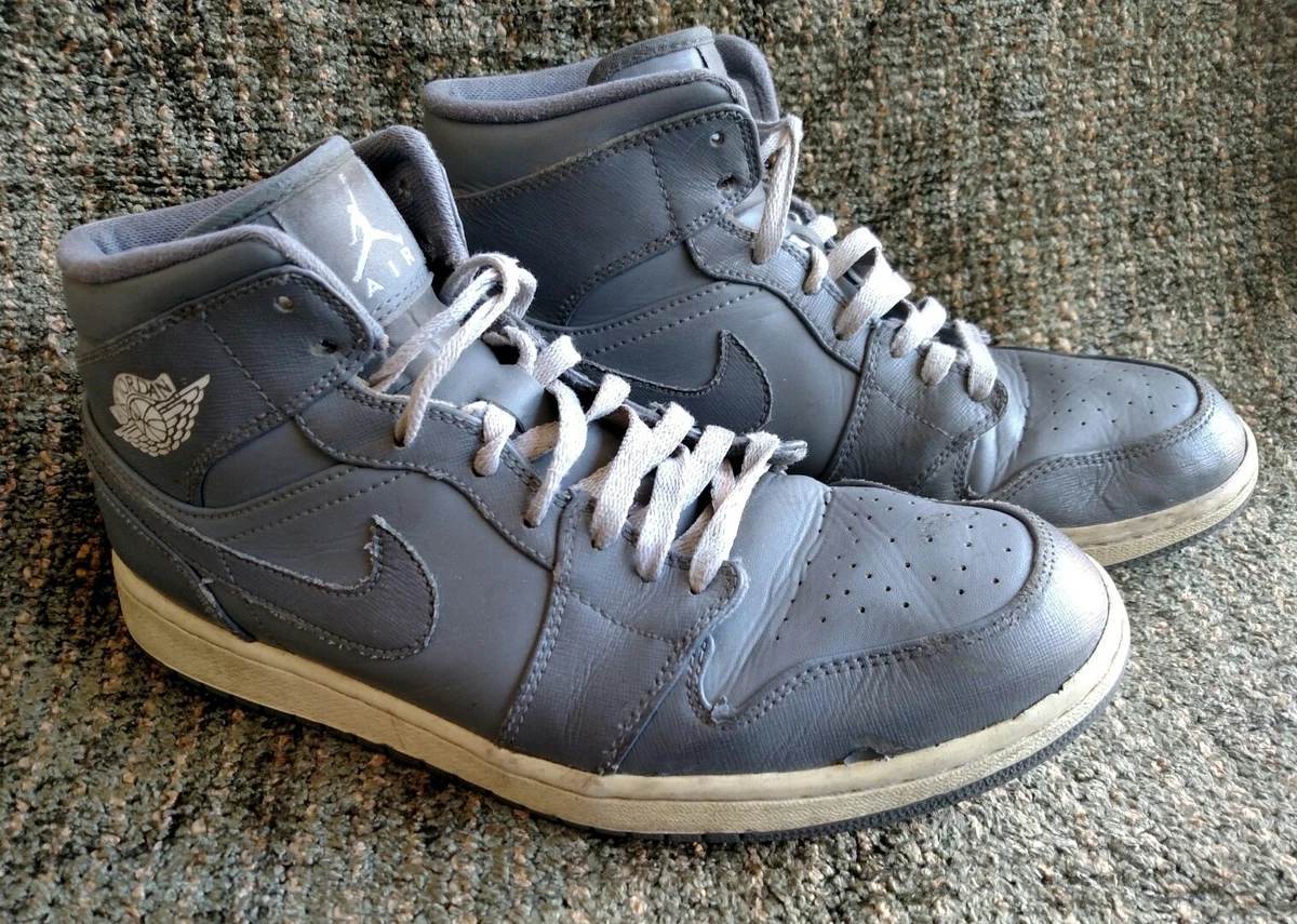 Grey jordans high tops sale
