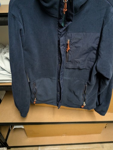 Craghoppers Jumper Mens Size S Blue Fleece Polyester Full Zip Sherpa - Picture 3 of 9