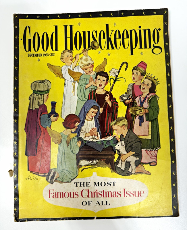 Good Housekeeping Magazine Dec 1953 Vol 137 No 6 Illustrated Christmas Issue