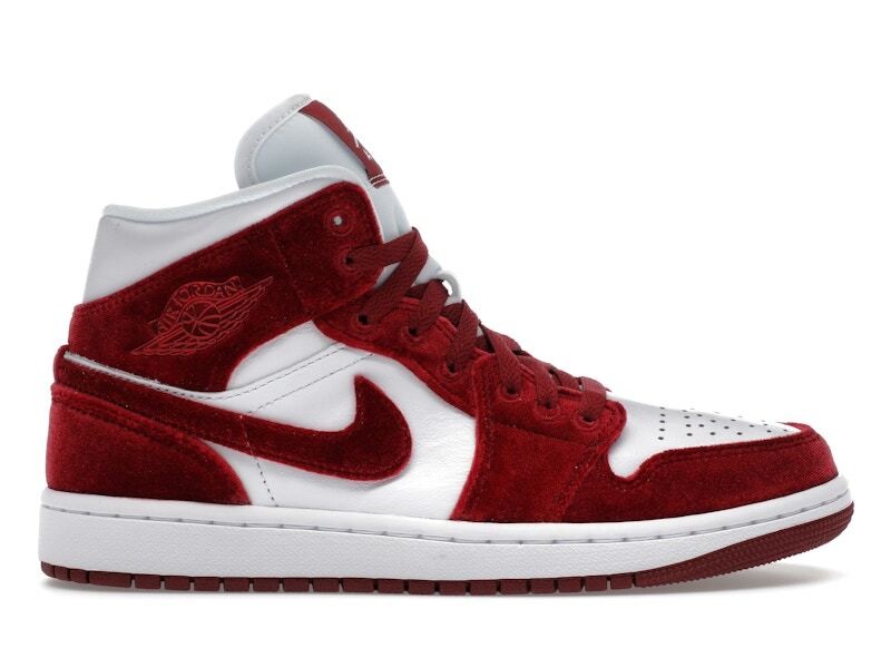 Air Jordan 1 Mid Red Velvet W - Fz3334-100 - FZ3334-100 | eBay