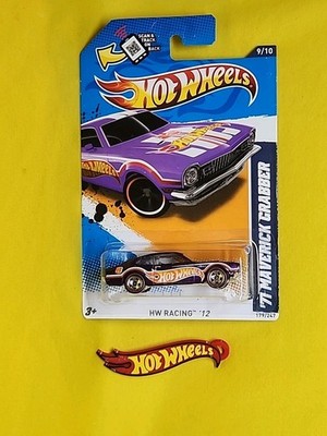 Hot Wheels '71 Maverick Grabber '12 HW Racing  Muscle Redlines & Gift  vcp