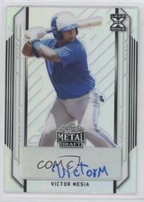 2021 Leaf Metal Draft Victor Mesia #BA-VM1 Auto 2r9