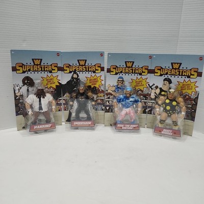 wwe superstars series 18 undertaker mankind ventura dusty rhodes complete set *
