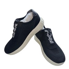 Bzees for LifeStride Wanderer Black Wide Width Slip On Sneakers Women's 9W Comfy