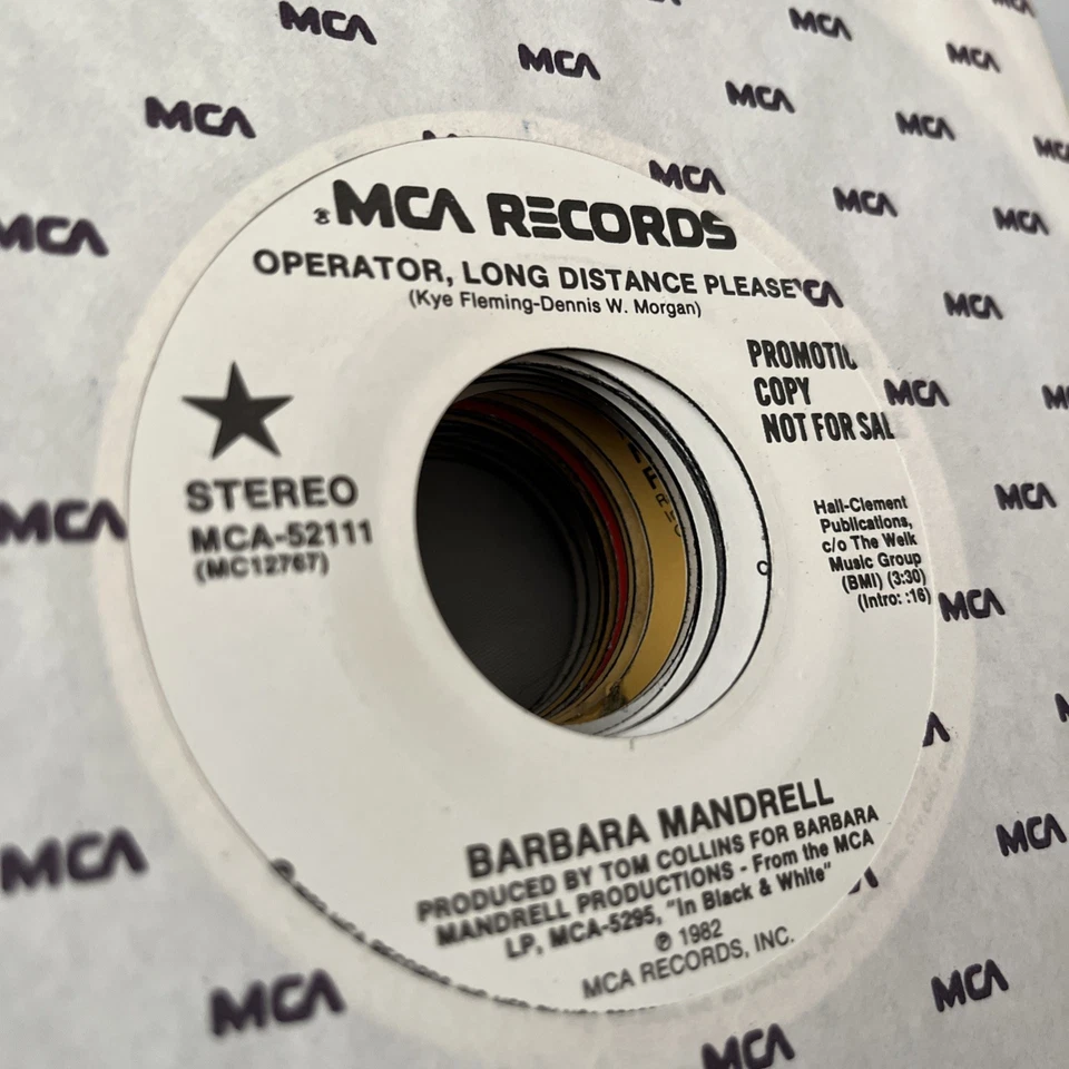 WHITE LABEL PROMO 7" 45rpm LOT: 25 Classic US records + company sleeves! #5 Foto 3 de 4