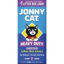 Jonny Cat Disposable Jumbo Litter Box Liner 7-Pack C00157 Oil Dri Jonny Cat