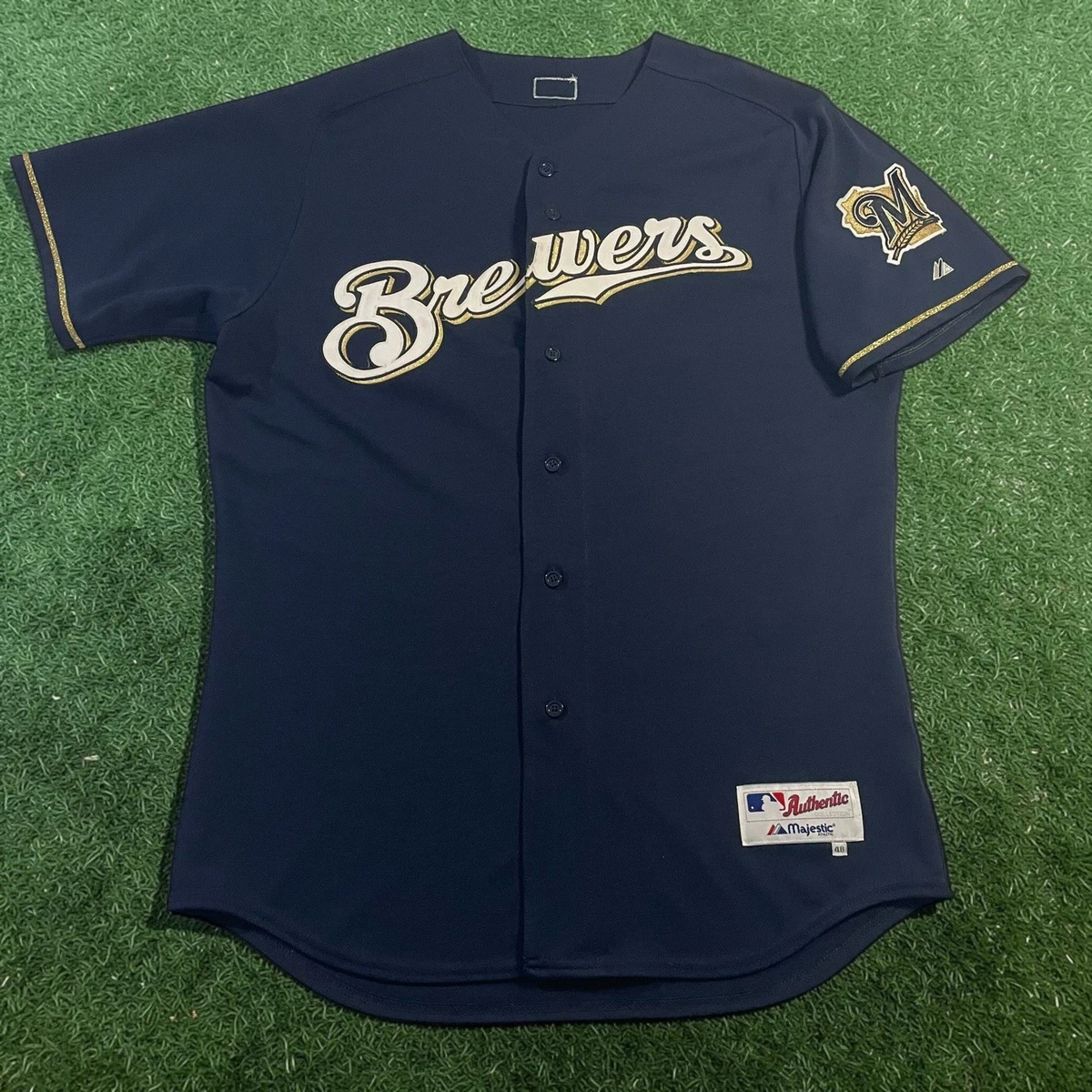 Majestic Milwaukee Brewers MLB Jerseys for sale | eBay