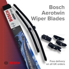 2x Wiper Blades (Pair) Bosch Aerotwin Front For BMW 4 Series F33 F83 Convertible