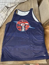CM Punk Prosphere WWE Tank Top Men's Size XL Blue