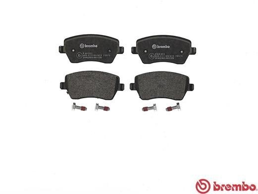 Brembo Bremsbelagsatz Vorne FüR Dacia Dokker Duster Nissan Micra Renault Clio-image