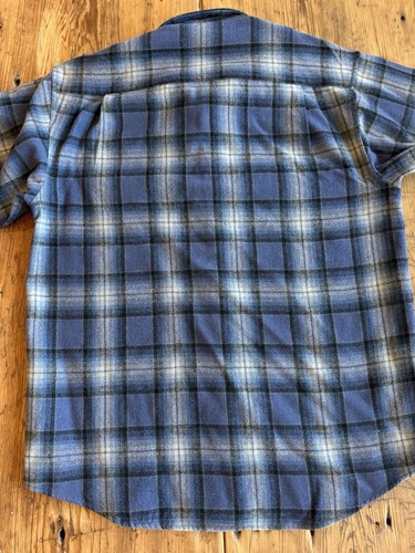 Vintage Pendleton Outdoor Shirt Mens Sz M 100% Wool Flannel RN 29685 - Picture 13 of 15