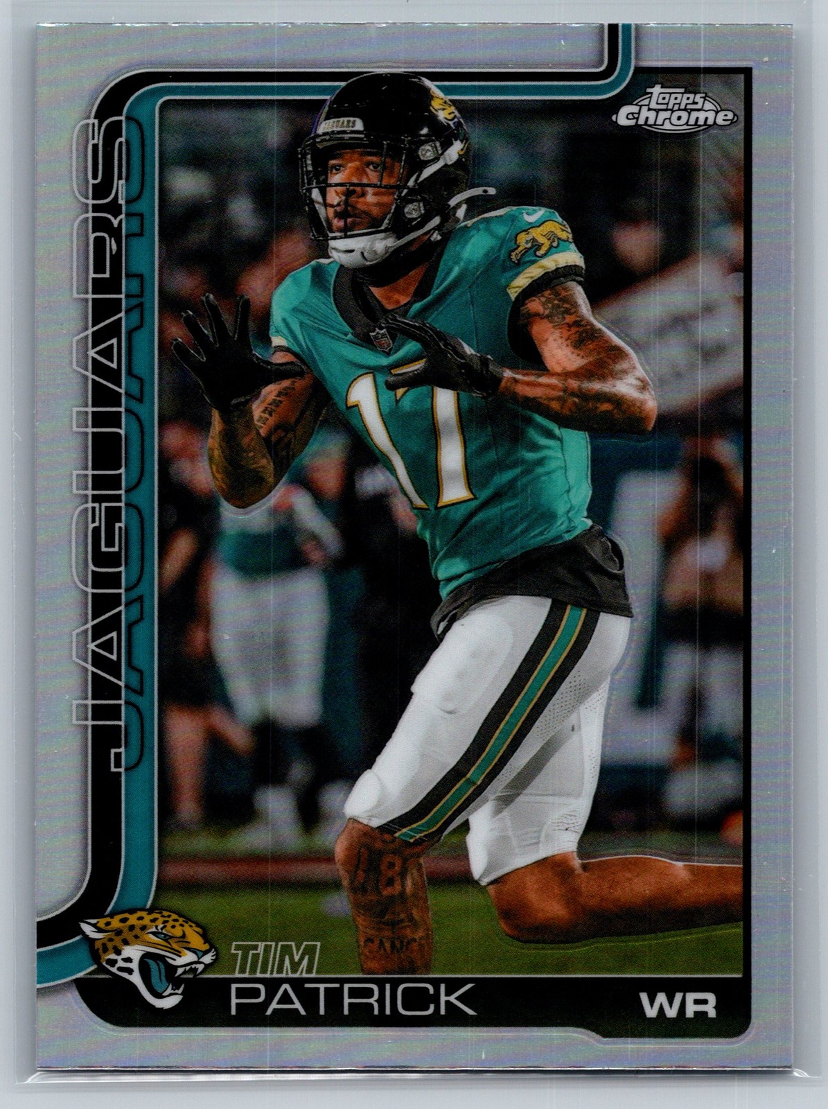 2025 Topps Chrome #96 Tim Patrick Refractor