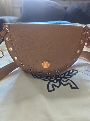 See By Chloe  Grommet-Trimmed Saddle Crossbody Bag