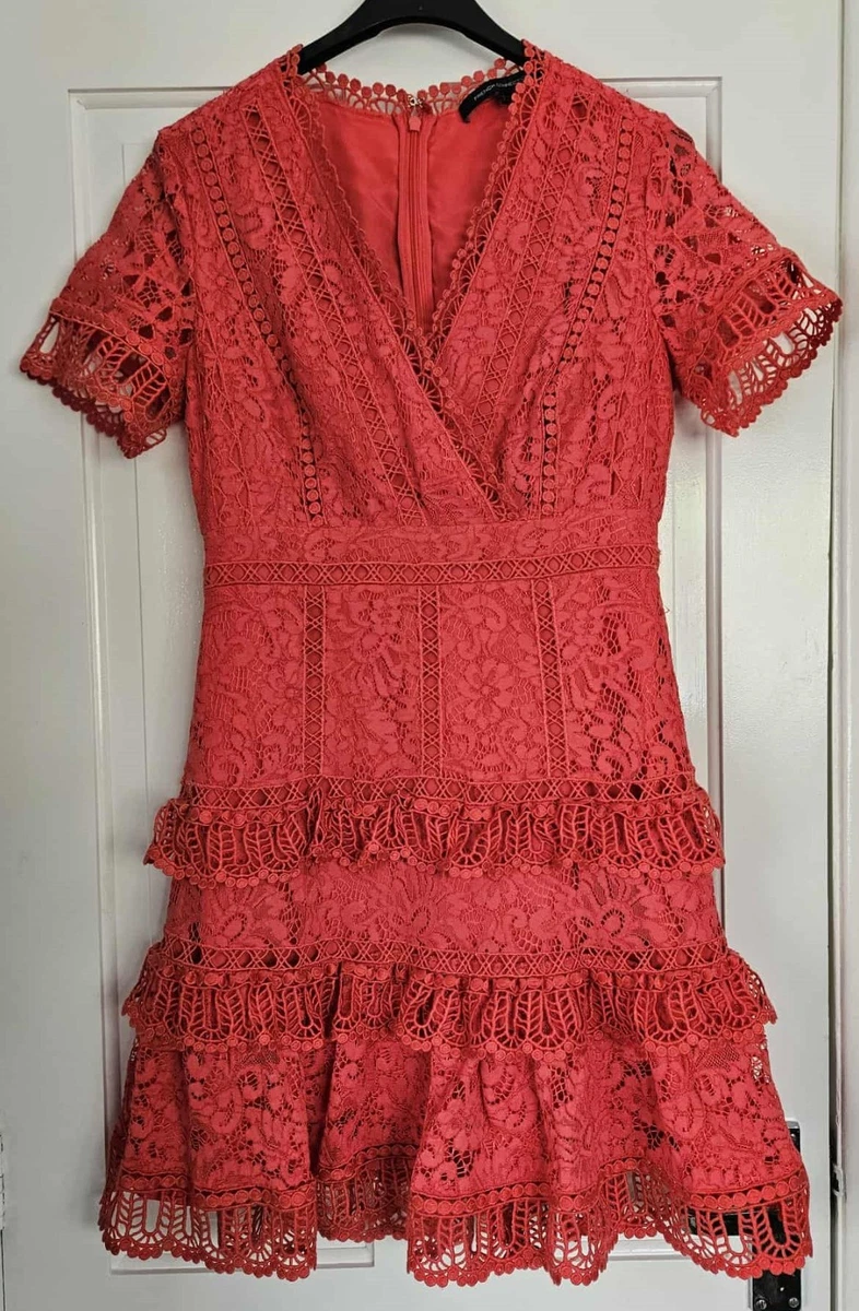 chinese dress ladies Embroidered Lace Strappy Dress – 310 Rosemont main image 0