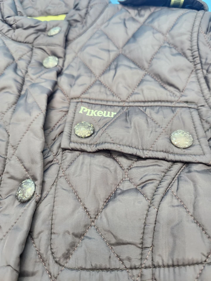 Chaqueta ecuestre acolchada Pikeur para mujer abrigo de equitación negro - cremallera ligera... Foto 4 de 4