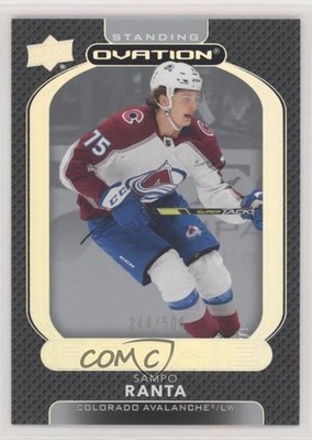 2021 Upper Deck Ovation Rookies Standing 244/500 Sampo Ranta #134 Rookie RC 7l6