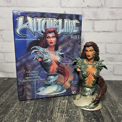 The Witchblade 7'' Bust Sculpted By Clayburn Moore Creations/Top Crow - #11220