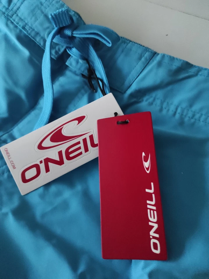 NEUF boardshort O'NEILL bleu turquoise 30 US short bain bermuda maillot surf - Photo 3/4
