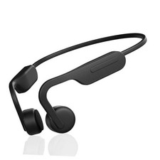 Bone Conduction Headphones, Wireless Bluetooth Open-Ear Sports Headphones Black