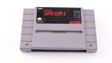 Super NES Super Scope 6 Game Only Tested Working